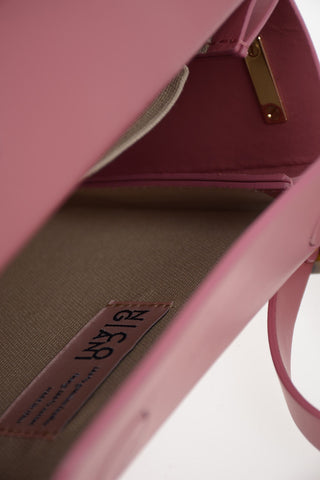 Leather CEREA MINI Shoulder Bag with Magnetic Closure