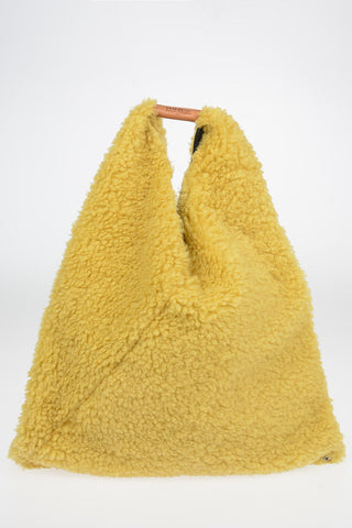 MM6 Faux Fur JAPANESE Tote Bag