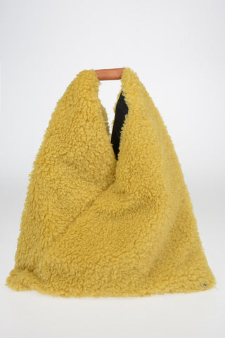 MM6 Faux Fur JAPANESE Tote Bag