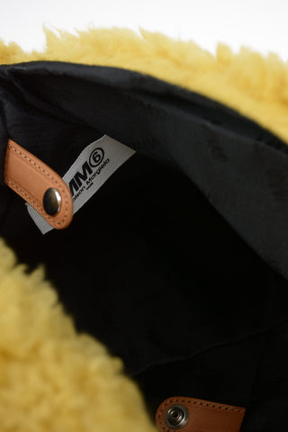 MM6 Faux Fur JAPANESE Tote Bag