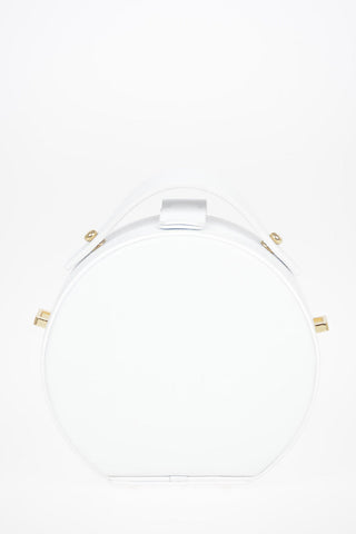 Leather TUNILLA MINI Bowler Bag with Removable Shoulder Strap