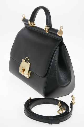 Leather SICILY handle Bag