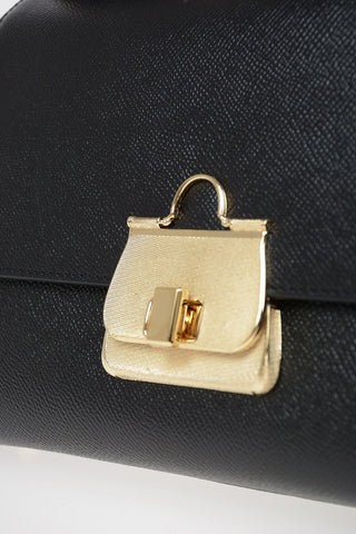 Leather SICILY handle Bag