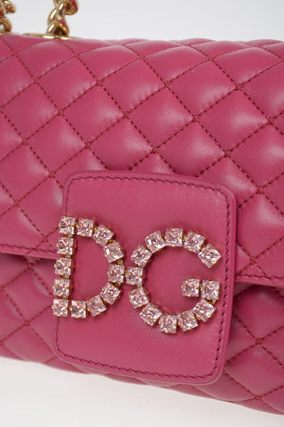 Quilted leather DG MILLENNIALS Shoulder bag