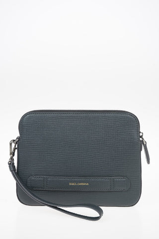 Leather Wristlet Bag