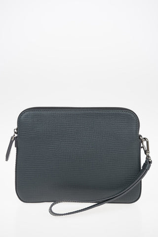 Leather Wristlet Bag