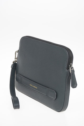 Leather Wristlet Bag