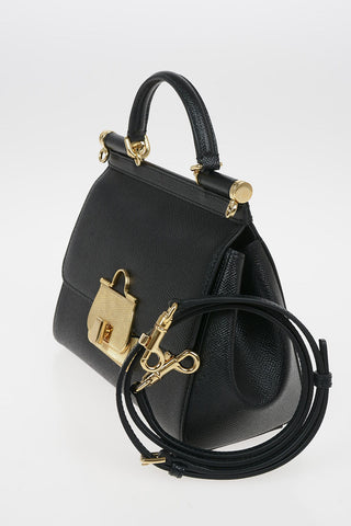 Leather SICILY handle Bag