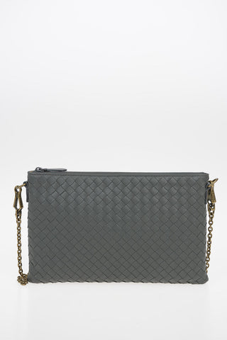 Braided Leather Shoulder bag