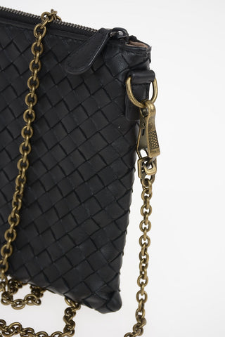 Braided Leather Shoulder bag