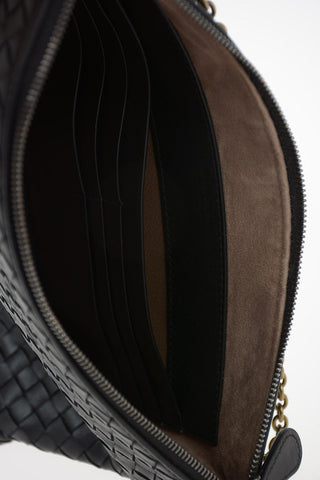 Braided Leather Shoulder bag