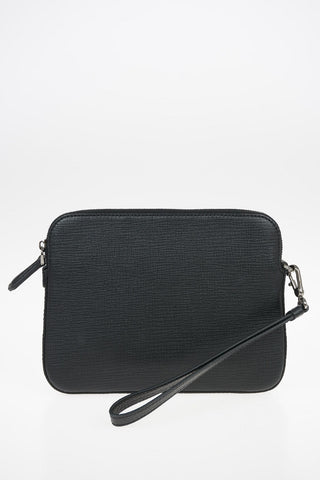 Leather Wristlet Bag