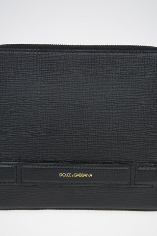 Leather Wristlet Bag