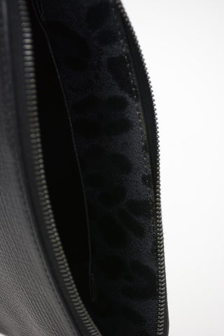 Leather Wristlet Bag
