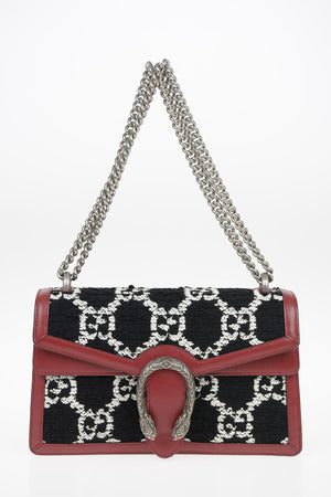 Leather and Cotton DIONYSUS Shoulder bag