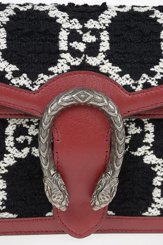Leather and Cotton DIONYSUS Shoulder bag