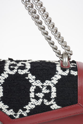 Leather and Cotton DIONYSUS Shoulder bag