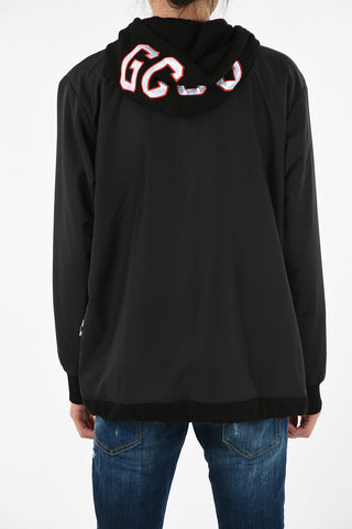 Hooded anorak