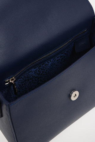 Leather Shoulder Bag With Removable Shoulder Strap