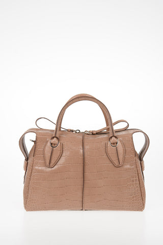 Borsa Bauletto LUXURY in Pelle Stampata Con Tracolla Removibile  