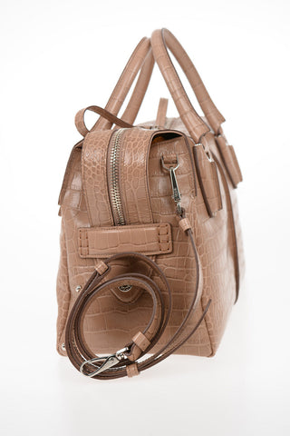 Borsa Bauletto LUXURY in Pelle Stampata Con Tracolla Removibile  