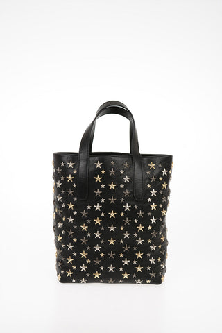 Leather Star Stutted SOFIA Tote Bag