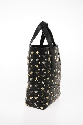 Leather Star Stutted SOFIA Tote Bag