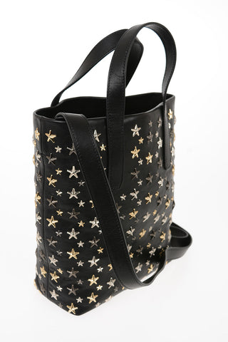 Leather Star Stutted SOFIA Tote Bag