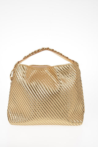 Braided Leather CALLIE Shoulder bag
