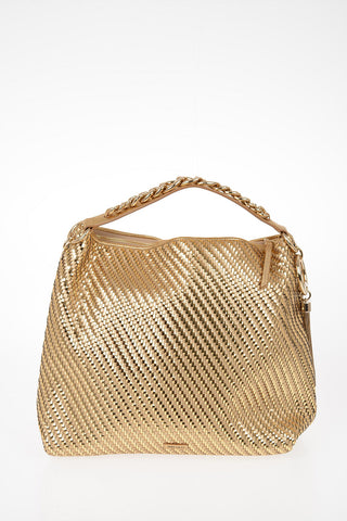 Braided Leather CALLIE Shoulder bag