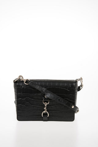 Croco printed leather Mini Bag