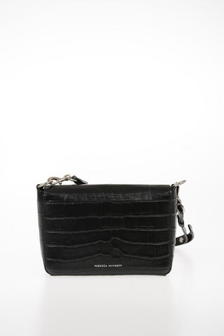 Croco printed leather Mini Bag