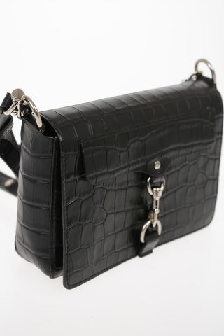 Croco printed leather Mini Bag