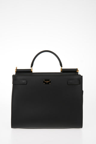 Leather Top Handle Bag SICILY 62 with Removable Shoulder Strap