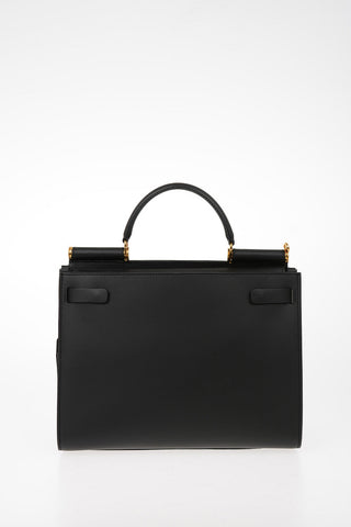 Leather Top Handle Bag SICILY 62 with Removable Shoulder Strap
