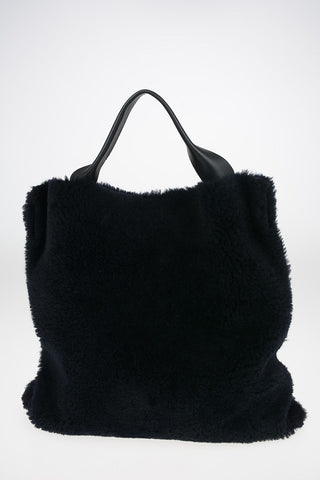 Shearling Shoulder Bag