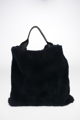 Shearling Shoulder Bag