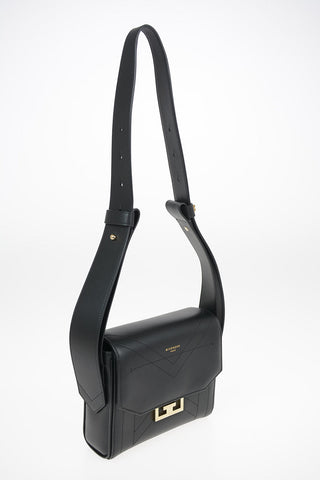 Leather Mini EDEN Shoulder Bag with Brass Details