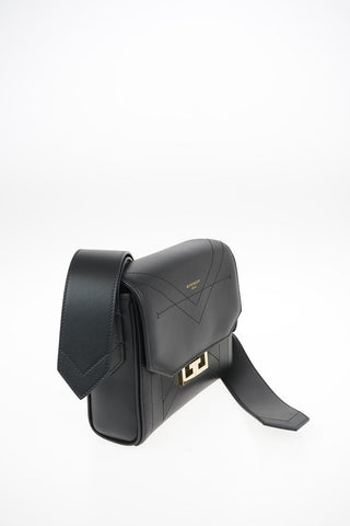 Leather Mini EDEN Shoulder Bag with Brass Details