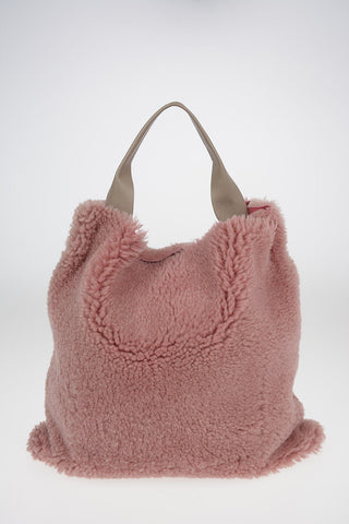 Shearling Shoulder Bag