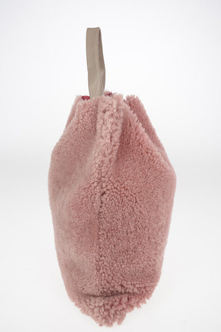 Shearling Shoulder Bag