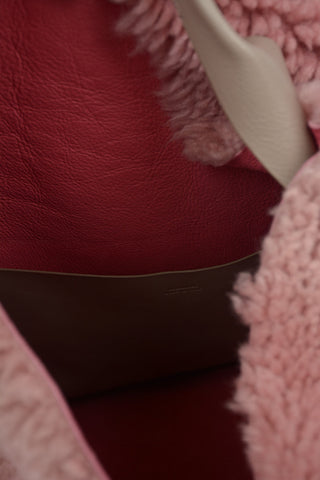 Shearling Shoulder Bag
