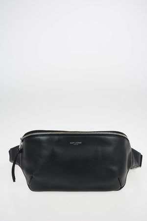 Leather Bum Bag With Adjustable Belt