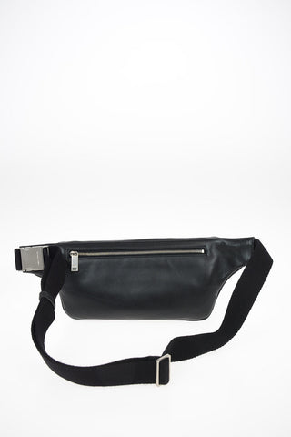 Leather Bum Bag With Adjustable Belt