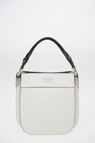 Leather CITY Bucket Bag with Removable Shoulder Strap