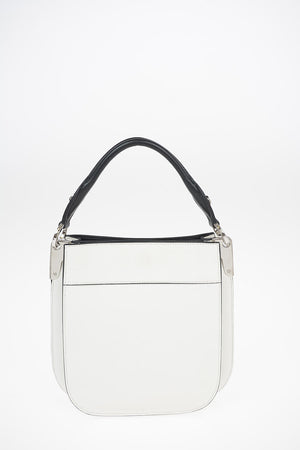 Leather CITY Bucket Bag with Removable Shoulder Strap