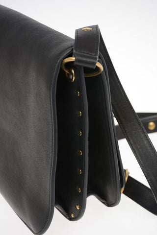 Leather Saddle Shoulder Bag