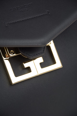 Leather MYSTIC Top Handle Bag with Removable Shoulder Strap