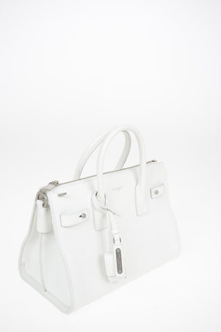 Textured Leather Shoulder Bag With Removable Shoulder Chain
