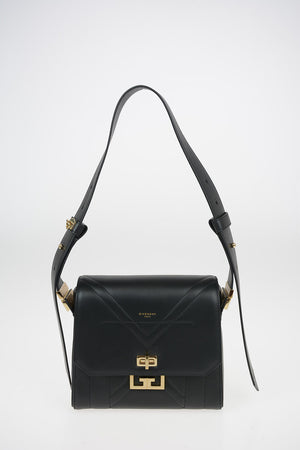 Leather EDEN Shoulder Bag with Brass Details
